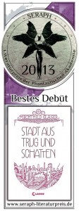 Die Schattenstadt mit Plakette des SERAPH 2013